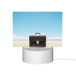 Rectangular Acrylic Night Light, A Black Briefcase Is Sitting On A Beach. 9 Rectangular Acrylic Night Light, A Black Briefcase Is Sitting On A Beach. -Pattern Diy Shop 00a93ea5f8f90c89fb220c9310bf83564d58f62a