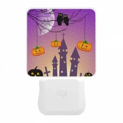 Night Light, A Purple And White Image Of A Castle With A Moon And Stars In The Background 9 Night Light, A Purple And White Image Of A Castle With A Moon And Stars In The Background -Pattern Diy Shop 0282afc6031158bcc10ac27d6d343f56c2ed6e9c