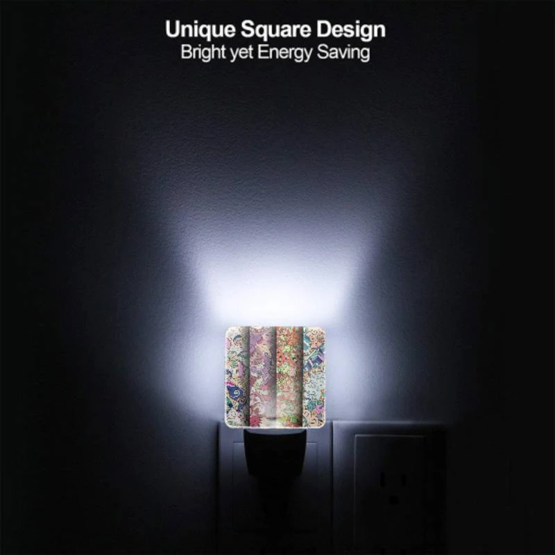 Night Light Set of 2, Three colorful designs are displayed side by side. Night Light Set Of 2, Three Colorful Designs Are Displayed Side By Side. -Pattern Diy Shop 09e87dd4c92e304055d25406d6b716df851dacc1