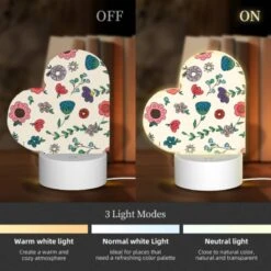 Love Acrylic Night Light, A Colorful Floral Pattern With Pink -Pattern Diy Shop 0ce4daecbf4f9613e346db4a447d1793219f2a08