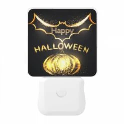 Night Light, A Happy Halloween Sign With A Pumpkin And Bats. 8 Night Light, A Happy Halloween Sign With A Pumpkin And Bats. -Pattern Diy Shop 0e12af5e956086b55b858267200a8c22ae58afe6