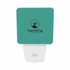 Night Light Set Of 2, A Logo For A Traveling Company. -Pattern Diy Shop 1661e914d01bb5f3f565120366912f8b79a60e53