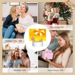 Rectangular Acrylic Night Light, A Sunny Day With A Yellow Umbrella 7 Rectangular Acrylic Night Light, A Sunny Day With A Yellow Umbrella -Pattern Diy Shop 1760a53ec8b11536d7e21df19cc8adcd3c1231fc