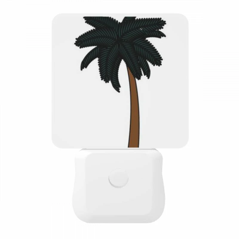 Night Light, A black and white drawing of a palm tree. Night Light, A Black And White Drawing Of A Palm Tree. -Pattern Diy Shop 1ba48f3f341907b4aac123847cdb03660d2a9ad8