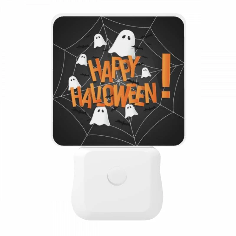 Night Light, A spider web with ghost and bats on it. Night Light, A Spider Web With Ghost And Bats On It. -Pattern Diy Shop 1de4394784e74add2ab71dd5e5d7e015787b016f