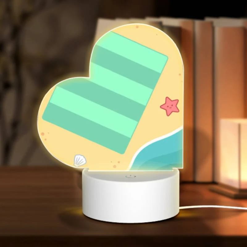 Love Acrylic Night Light, A cartoon beach scene with a striped beach towel Love Acrylic Night Light, A Cartoon Beach Scene With A Striped Beach Towel -Pattern Diy Shop 1f71eae4045d6d199669904f4698e16391616724