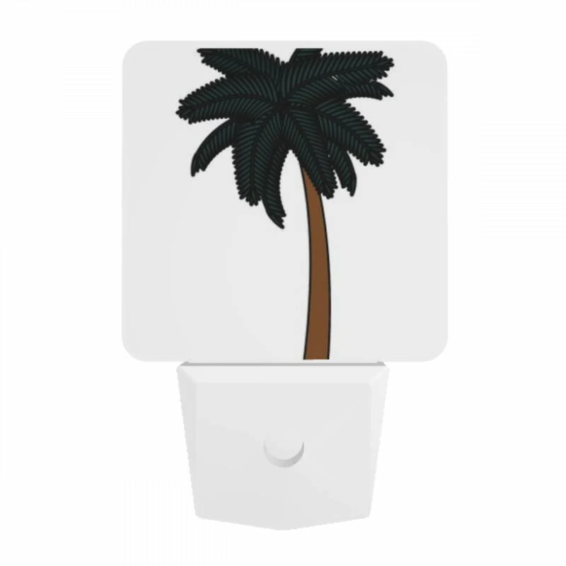 Night Light, A black and white drawing of a palm tree. Night Light, A Black And White Drawing Of A Palm Tree. -Pattern Diy Shop 2366c694620480672805eb3676a13b54e80dc0a1
