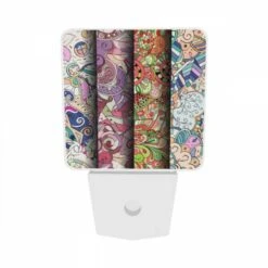 Night Light Set Of 2, Three Colorful Designs Are Displayed Side By Side. 6 Night Light Set Of 2, Three Colorful Designs Are Displayed Side By Side. -Pattern Diy Shop 2c535bb3bc6176d03dd3c8b19de1b4a7e8ed9306