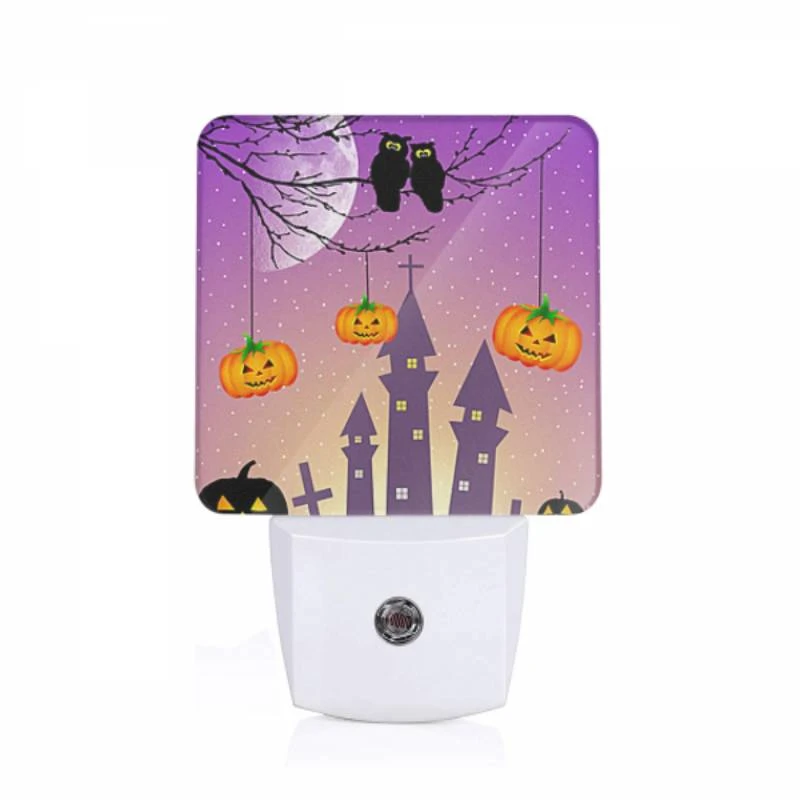 Night Light, A purple and white image of a castle with a moon and stars in the background Night Light, A Purple And White Image Of A Castle With A Moon And Stars In The Background -Pattern Diy Shop 34294cdd57d933c77dedc94c0f117ba21e8d2be4