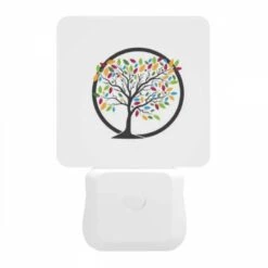 Night Light, A Colorful Tree With Leaves In Different Colors. 9 Night Light, A Colorful Tree With Leaves In Different Colors. -Pattern Diy Shop 373178f2802cf986b073d44ea51e7b9930fc589a