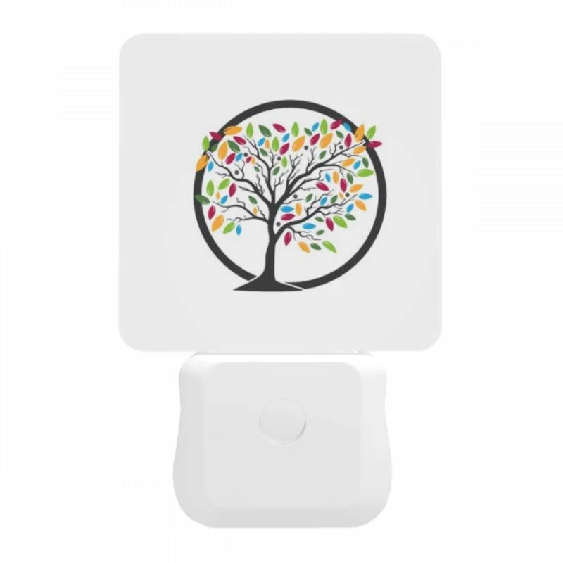 Night Light, A colorful tree with leaves in different colors. Night Light, A Colorful Tree With Leaves In Different Colors. -Pattern Diy Shop 373178f2802cf986b073d44ea51e7b9930fc589a