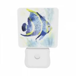 Night Light Set Of 2, A Blue And Yellow Fish With A Black Tail. -Pattern Diy Shop 376f00467b8d3f6a50e4b098a97fde10205d53a7