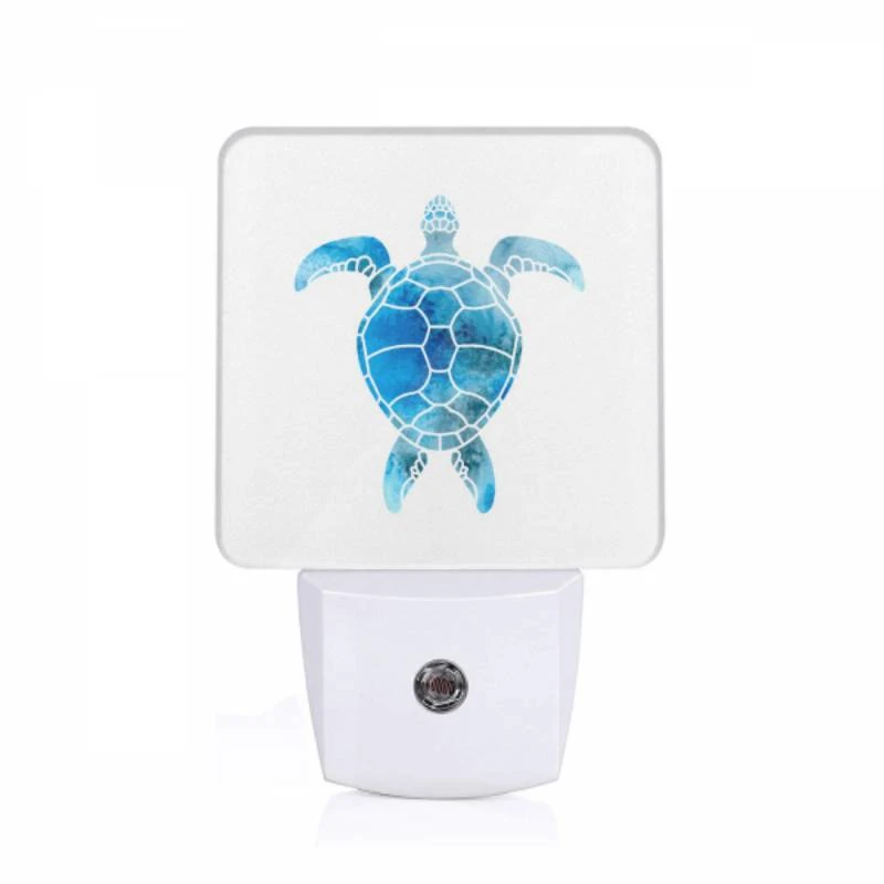 Night Light, A blue and white turtle with a shell. Night Light, A Blue And White Turtle With A Shell. -Pattern Diy Shop 384aff8cef3e0f2aef9c02b835df1448e61d63f8