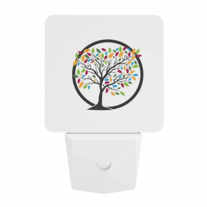 Night Light, A colorful tree with leaves in different colors. Night Light, A Colorful Tree With Leaves In Different Colors. -Pattern Diy Shop 3dc0bbc61c73eb2f84528ade5db38f0fa61ee2a0