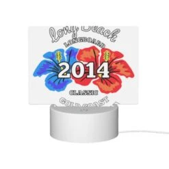 Rectangular Acrylic Night Light, A Logo For Long Beach Classic 2014. -Pattern Diy Shop 4902d83d5fea331a8ad5ab0b6f9c6c556b41c404