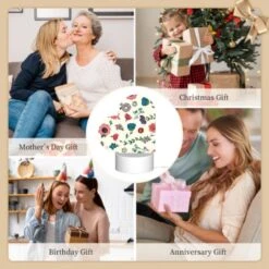 Love Acrylic Night Light, A Colorful Floral Pattern With Pink -Pattern Diy Shop 490725ac89ac9c4bb94ec9e517c69265d099a469