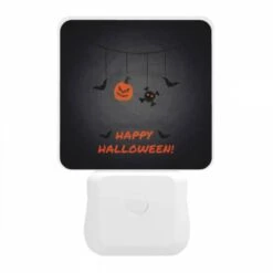 Night Light, A Halloween Decoration With A Pumpkin And A Bat. -Pattern Diy Shop 50f71fd48b16e147af9c1b5fc99629dab813277a