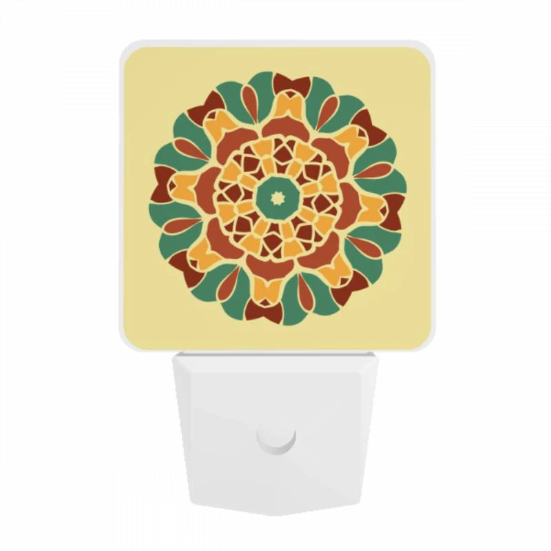 Night Light, A colorful flower with a yellow center. Night Light, A Colorful Flower With A Yellow Center. -Pattern Diy Shop 5a6acc9c70862fb8fa9b589b0b873ea9633acd2c