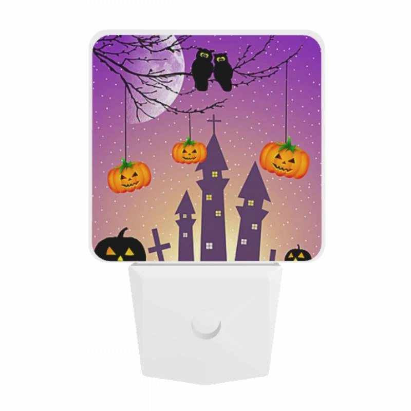 Night Light, A purple and white image of a castle with a moon and stars in the background Night Light, A Purple And White Image Of A Castle With A Moon And Stars In The Background -Pattern Diy Shop 5d509ce400d42b78858b42106f857c77a8486b88
