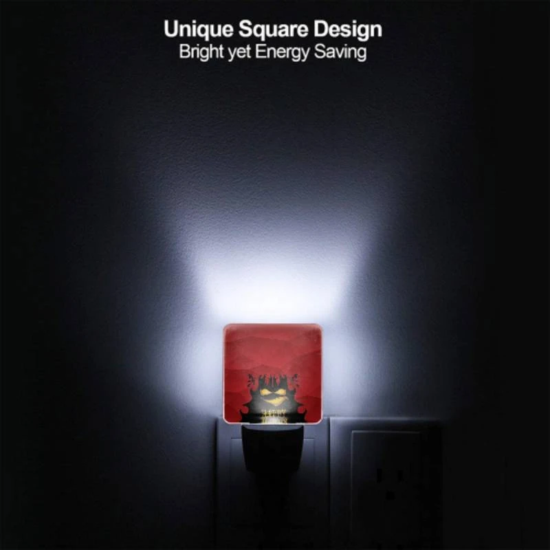 Night Light, A red background with a happy halloween sign. Night Light, A Red Background With A Happy Halloween Sign. -Pattern Diy Shop 5f480add6e44cb32444ba8634e7a0aa83b3c1a07