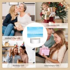 Rectangular Acrylic Night Light, A Beautiful Beach Scene With A Blue Sky -Pattern Diy Shop 61770003cca4cdc6da433de2110ffe37b198983c 1