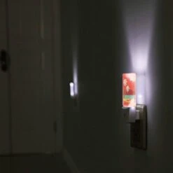 Night Light, A Red And Yellow Sunset With Two White Flowers. -Pattern Diy Shop 6781d6085dc04c5f2bfc79de10d90a925b106dea