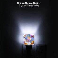 Night Light, A Painting Of Fish In A Blue And Pink Water. -Pattern Diy Shop 681adfa23659c0750b7d128dffe23d4b6c989a0b