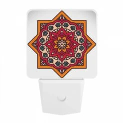 Night Light, A Colorful Star With A Yellow Background. -Pattern Diy Shop 6ae7524c12bd2405a27b1c4d94f2ea98f2430a6a