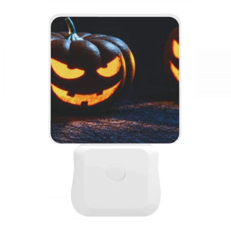 Night Light, Two pumpkins with scary faces on them. Night Light, Two Pumpkins With Scary Faces On Them. -Pattern Diy Shop 6bdaa14c5ac25ca4338682450e83e57f368a418c