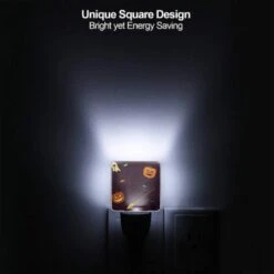 Night Light, A Black Cat Is Next To A Broom And A Pumpkin. 4 Night Light, A Black Cat Is Next To A Broom And A Pumpkin. -Pattern Diy Shop 7805aabb9a673ae74adea208d72779cd1f815e0e