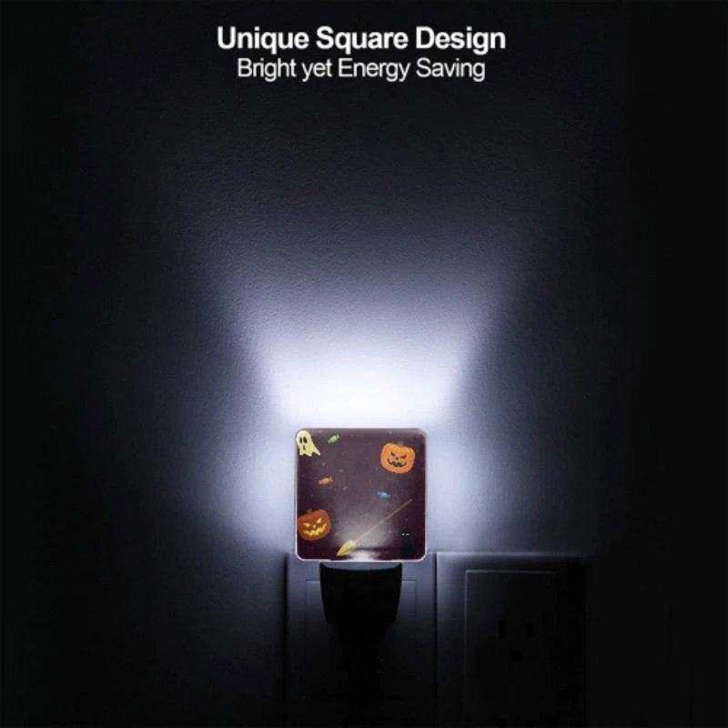 Night Light, A black cat is next to a broom and a pumpkin. Night Light, A Black Cat Is Next To A Broom And A Pumpkin. -Pattern Diy Shop 7805aabb9a673ae74adea208d72779cd1f815e0e