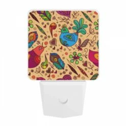 Night Light, A Colorful Bird With A Heart On Its Chest. 7 Night Light, A Colorful Bird With A Heart On Its Chest. -Pattern Diy Shop 7a02c44aed33b3da39ab1703d7f73e2d6e0c57bf