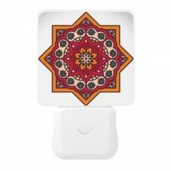 Night Light, A Colorful Star With A Yellow Background. -Pattern Diy Shop 864d4098b880c7274acdaa71de41ae6dfc8c03d7