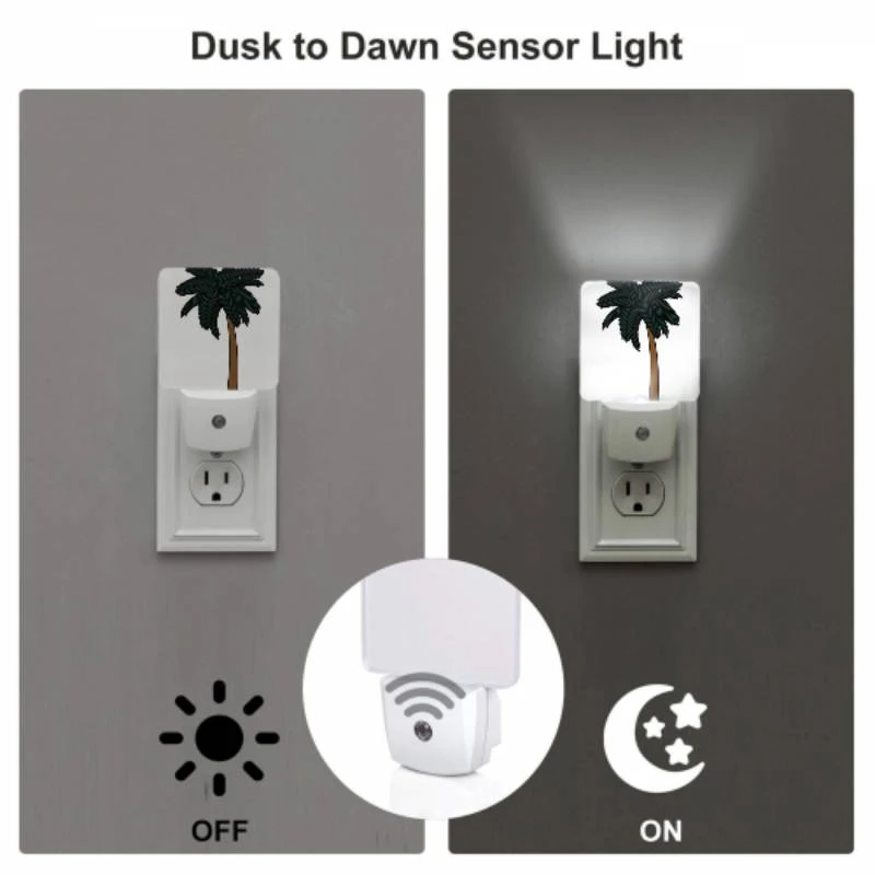 Night Light, A black and white drawing of a palm tree. Night Light, A Black And White Drawing Of A Palm Tree. -Pattern Diy Shop 906c37c1c2cc10b9f1b4e4e3eb3fc0f430232811