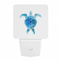 Night Light, A Blue And White Turtle With A Shell. 7 Night Light, A Blue And White Turtle With A Shell. -Pattern Diy Shop 90eca477dc93345b1893e0962b69ceed3e9192f2
