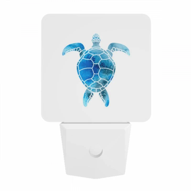 Night Light, A blue and white turtle with a shell. Night Light, A Blue And White Turtle With A Shell. -Pattern Diy Shop 90eca477dc93345b1893e0962b69ceed3e9192f2