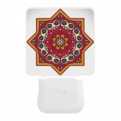 Night Light, A Colorful Star With A Yellow Background. -Pattern Diy Shop 911019facbdc2aa4cc4947132a1edf99aecdd999