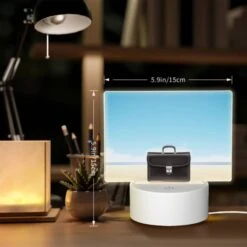 Rectangular Acrylic Night Light, A Black Briefcase Is Sitting On A Beach. 5 Rectangular Acrylic Night Light, A Black Briefcase Is Sitting On A Beach. -Pattern Diy Shop 94fea684cf2a0860f29e4eb2b8dd524530a2633d