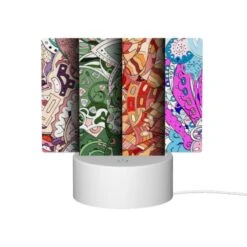 Rectangular Acrylic Night Light, Three Different Colored Paintings Of A Fish. -Pattern Diy Shop 9a985d85a76b50acd4209ac12ca7744835b4b18a