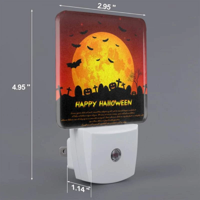 Night Light, A Halloween poster with a moon and bats. Night Light, A Halloween Poster With A Moon And Bats. -Pattern Diy Shop 9f77f6d01bfd83befaad6df2d00dacaa8ff6fda3