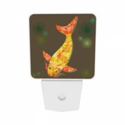 Night Light Set Of 2, A Yellow Fish With A Red Mouth And Orange Fins Swimming In The Water. 6 Night Light Set Of 2, A Yellow Fish With A Red Mouth And Orange Fins Swimming In The Water. -Pattern Diy Shop a93a273de3ab3dbc25911d647f6b7f46f79607c0