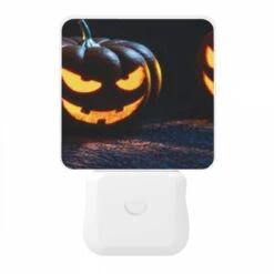 Night Light, Two Pumpkins With Scary Faces On Them. 8 Night Light, Two Pumpkins With Scary Faces On Them. -Pattern Diy Shop b092a18d755b89ddd16583afcf33c0362878fe33
