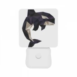 Night Light Set Of 2, A Black And White Whale With A White Belly. 8 Night Light Set Of 2, A Black And White Whale With A White Belly. -Pattern Diy Shop b22ea34e9e91c195ebe61ba4fc43c5b5ac266bd1