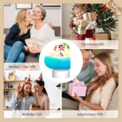 Love Acrylic Night Light, A Red And White Umbrella Is Laying On The Beach. -Pattern Diy Shop b2306699bb692d304c8f5a1ae43696dca678faba