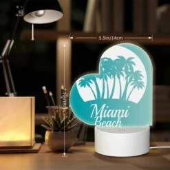 Love Acrylic Night Light, A Logo For The Miami Beach. -Pattern Diy Shop b230e9d964fb5f530f9e0930de616fd43ac61afd