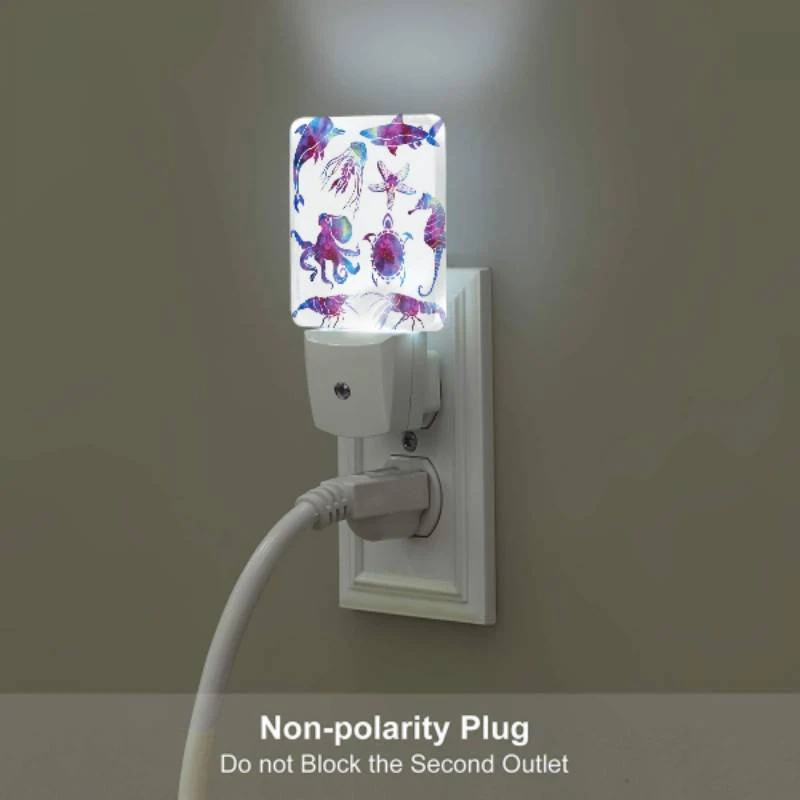 Night Light Set of 2, A collection of sea creatures Night Light Set Of 2, A Collection Of Sea Creatures -Pattern Diy Shop b394f024c0ffbbccf14a916c74967f884a763344