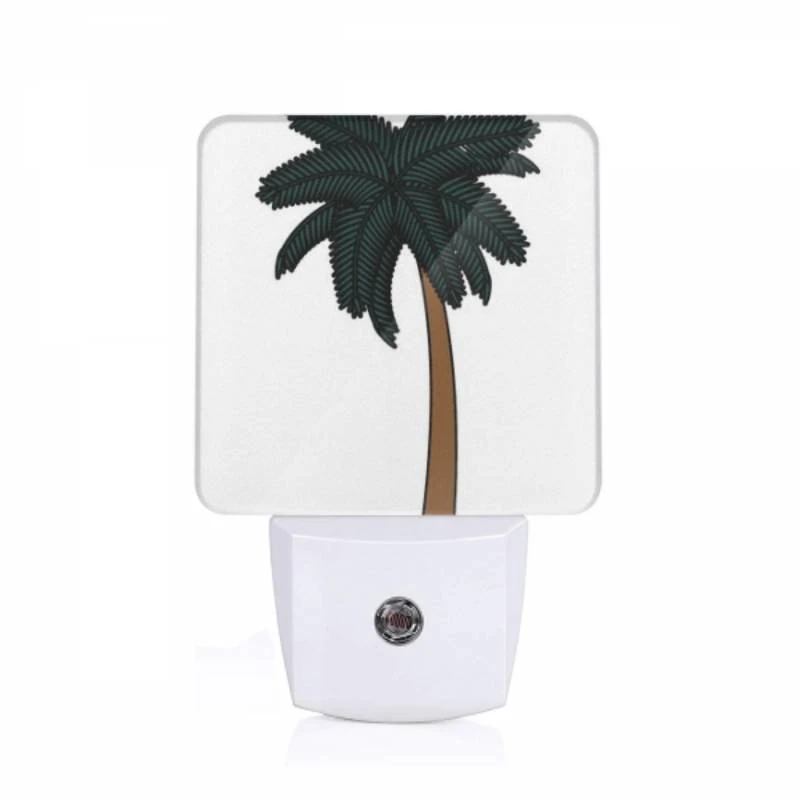 Night Light, A black and white drawing of a palm tree. Night Light, A Black And White Drawing Of A Palm Tree. -Pattern Diy Shop b44a8cf132c52f9aeacc3127ce2facb80a1e3526