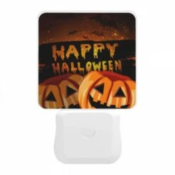 Night Light, Two Pumpkins With A Happy Halloween Sign. -Pattern Diy Shop bfeeb82a531c4d0924c4cc68c86d9529939c33c0