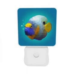 Night Light Set Of 2, A Blue And Yellow Fish With A Black Nose. 7 Night Light Set Of 2, A Blue And Yellow Fish With A Black Nose. -Pattern Diy Shop c0f41076cfbebbfbba7afdbd9dad2e29f0c46bd7