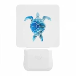 Night Light, A Blue And White Turtle With A Shell. 9 Night Light, A Blue And White Turtle With A Shell. -Pattern Diy Shop c329f65b537809e47d5dff350823ddfa3114eb80